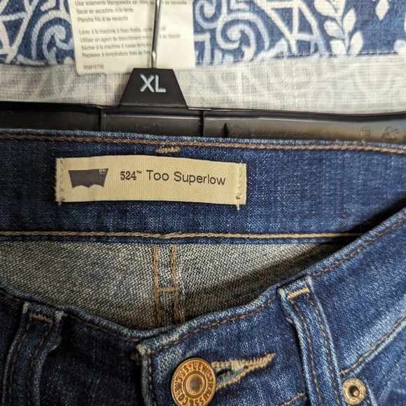 Levi's 524 super low size 3L (26x34) - Picture 8 of 9